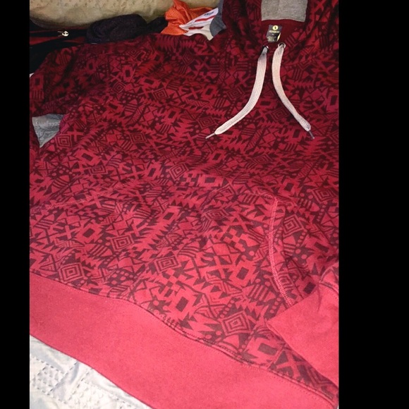 Xersion Other - Xersion ; Red Graphic Printed Hoodie
